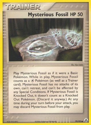 Mysterious Fossil 079  Legend Maker - Common