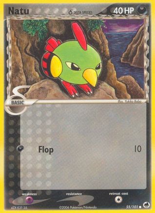 Natu (Delta Species) 055/101  Dragon Frontiers - Common