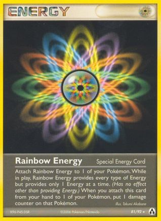 Rainbow Energy 081/92  Legend Maker - Rare