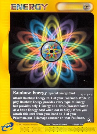 Rainbow Energy 144  Aquapolis - Rare