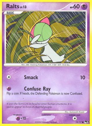 Ralts 015  POP Series 7 - Common