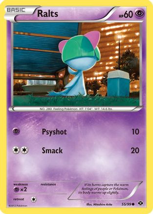 Ralts 055  - Reverse Holofoil Next Destinies - Common