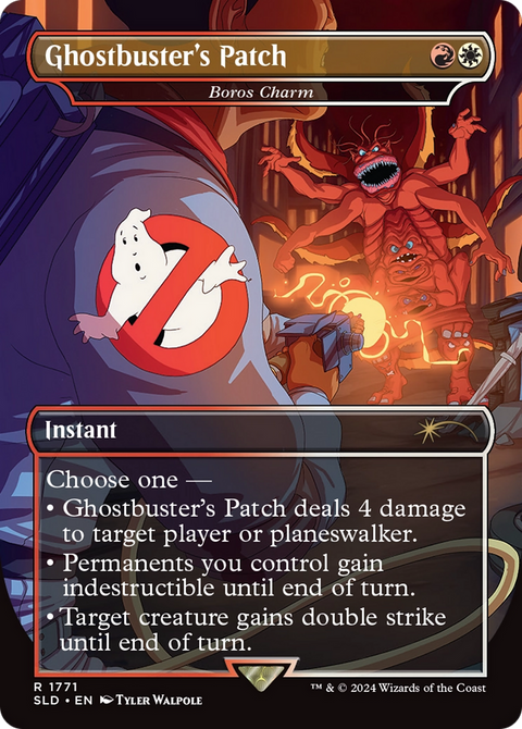 Boros Charm (SLD-1771) - Secret Lair Drop / Ghostbuster's Patch (Borderless)