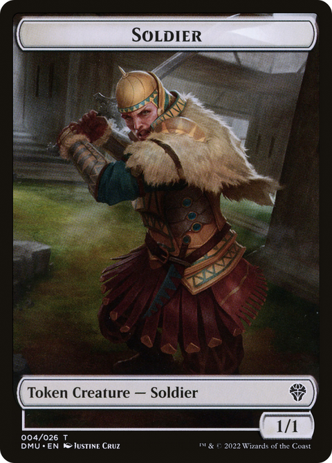 Soldier Token (DMU-004) - Dominaria United Tokens