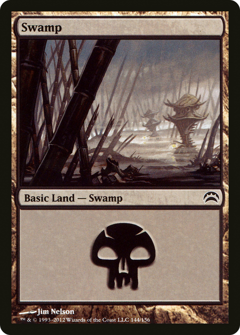 Swamp (144) (PC2-144) - Planechase 2012 Foil