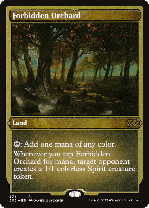Forbidden Orchard (2X2-571) - Double Masters 2022 Foil