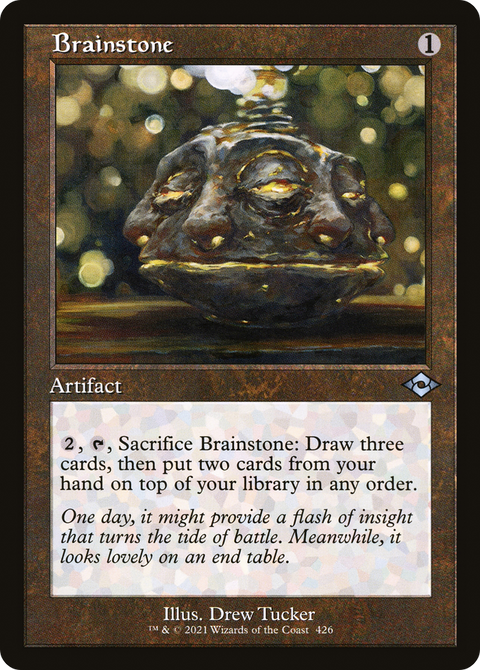 Brainstone (Retro Frame) (MH2-426) - Modern Horizons 2 Etched Foil