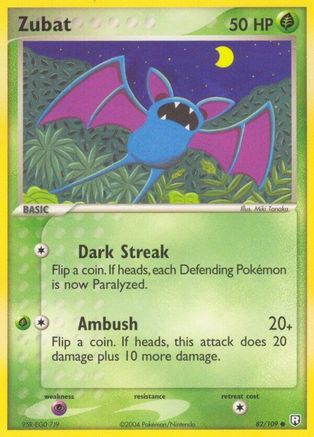 Zubat 082/109  Team Rocket Returns - Common