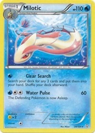 Milotic 028/124  Deck Exclusives - Rare