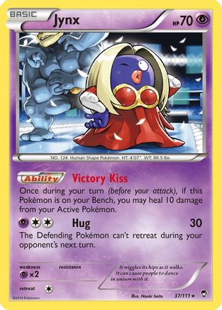 Jynx 037/111  XY  Furious Fists - Rare