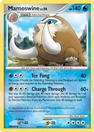 Mamoswine 009/146  Deck Exclusives - Rare