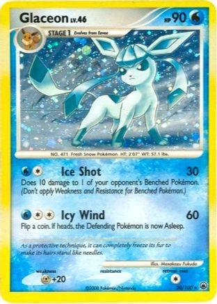 Glaceon 020/100  - Holofoil Deck Exclusives - Holo Rare