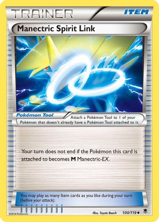 Manectric Spirit Link 100  XY  Phantom Forces - Uncommon