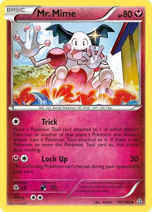 Mr. Mime 101/160  XY  Primal Clash - Uncommon