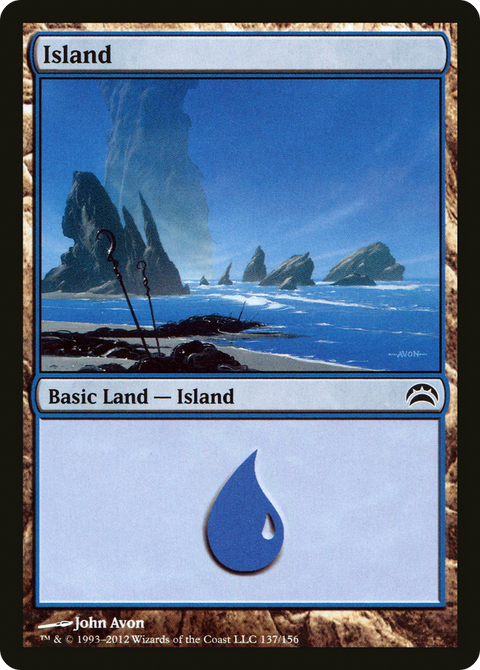 Island (137) (PC2-137) - Planechase 2012