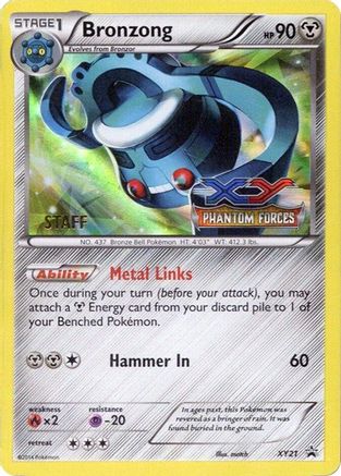 Bronzong XY21  - Holofoil XY Promos - Promo