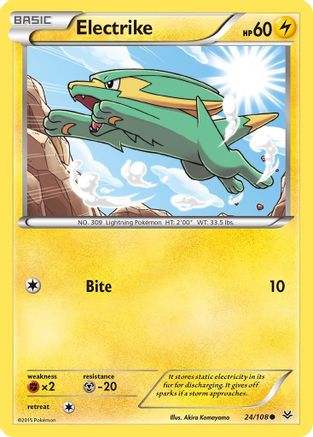 Electrike 024/108  XY  Roaring Skies - Common