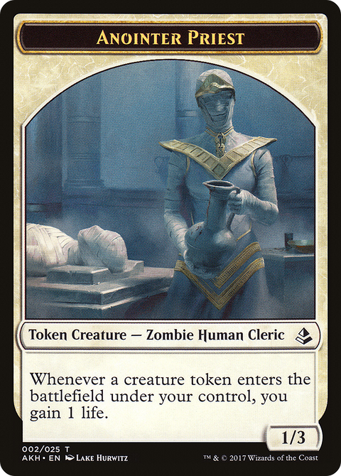 Anointer Priest Token (AKH-002) - Amonkhet Tokens Foil