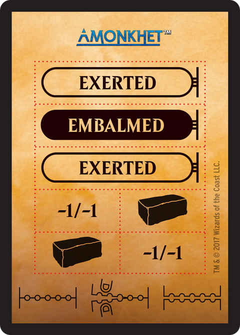 Punch Card Token (AKH-026) - Amonkhet Tokens Foil