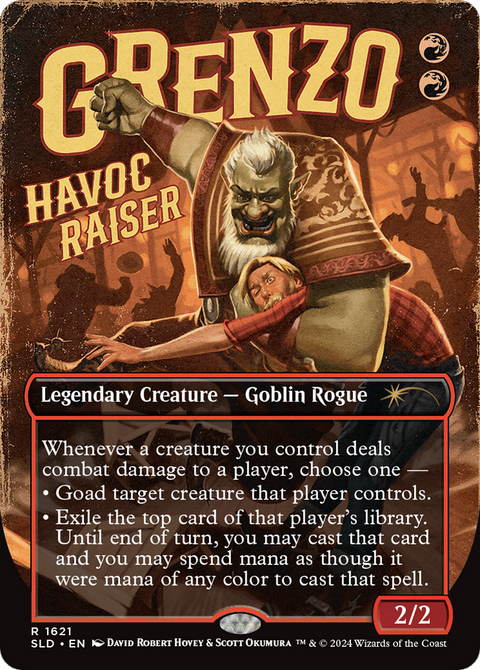 Grenzo, Havoc Raiser (SLD-1621) - Secret Lair Drop (Borderless) Foil