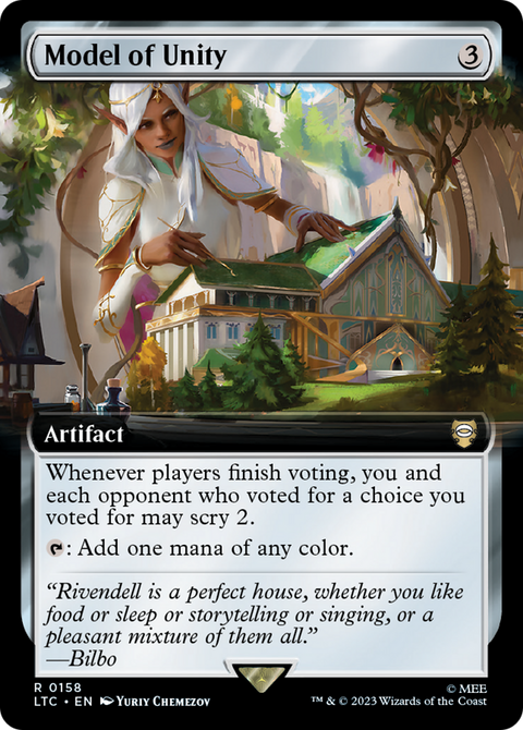 Model of Unity (Extended Art) (LTC-158) - Tales of Middle-earth Commander: (Extended Art) Foil