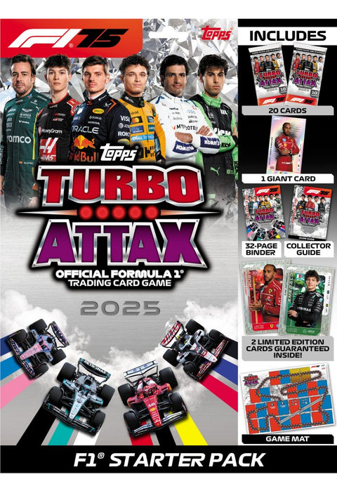 F1 Turbo Attax 2025 Starter Packs