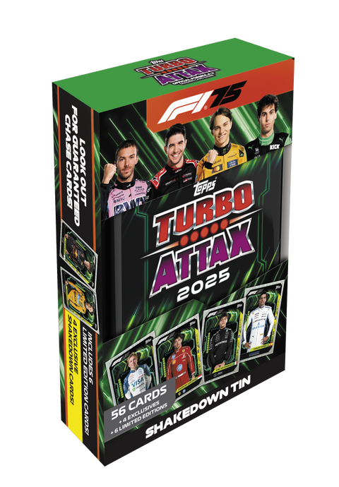 F1 Turbo Attax 2025 Mega Tin