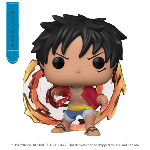 Pop! Vinyl One Piece - Red Hawk Luffy US Exclusive [RS]