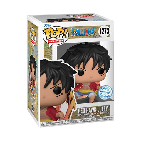 Pop! Vinyl One Piece - Red Hawk Luffy US Exclusive [RS]