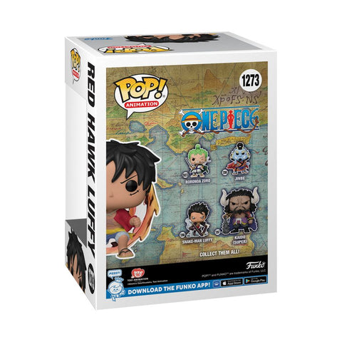 Pop! Vinyl One Piece - Red Hawk Luffy US Exclusive [RS]