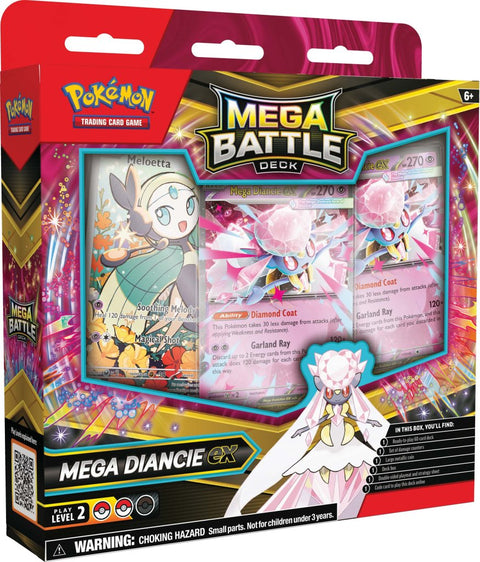 Pokémon TCG: Mega Battle Deck—Mega Gengar ex / Mega Diancie ex