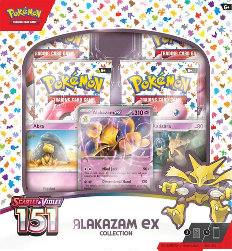 [PRE-ORDER]POKÉMON TCG Scarlet & Violet 151 Collection—Alakazam ex