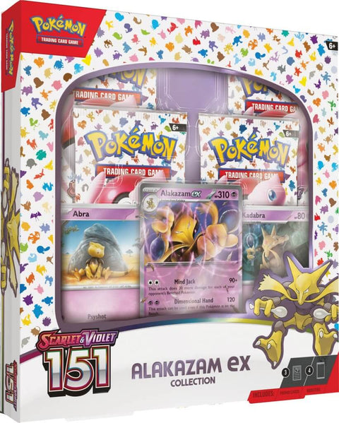 [PRE-ORDER]POKÉMON TCG Scarlet & Violet 151 Collection—Alakazam ex