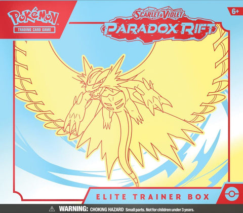 POKÉMON TCG Scarlet & Violet 4 Paradox Rift Elite Trainer Box