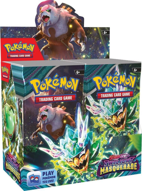 [PRE-ORDER] POKÉMON TCG Scarlet & Violet 6 Twilight Masquerade Booster