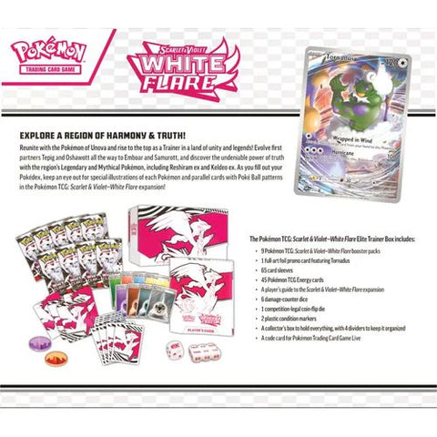Black Bolt Elite Trainer Box & White Flare Elite Trainer Box Bundle