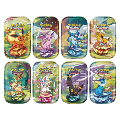 Pokemon Trading Card Game: Scarlet & Violet Prismatic Evolutions Mini Tin - Assorted