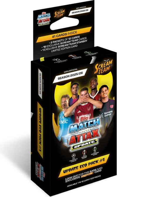 Topps UCC Match Attax 2025/2026 Edition Eco Hanger Box - Scream Team