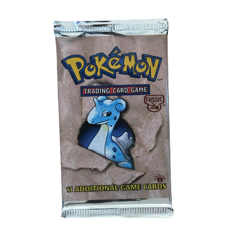 Pokemon WOTC Fossil 1st Edition Booster Pack