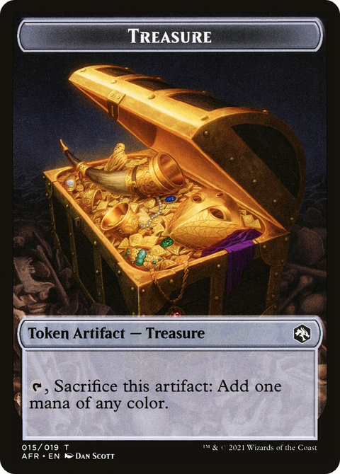 Treasure Token (AFR-015) - Adventures in the Forgotten Realms Tokens Foil