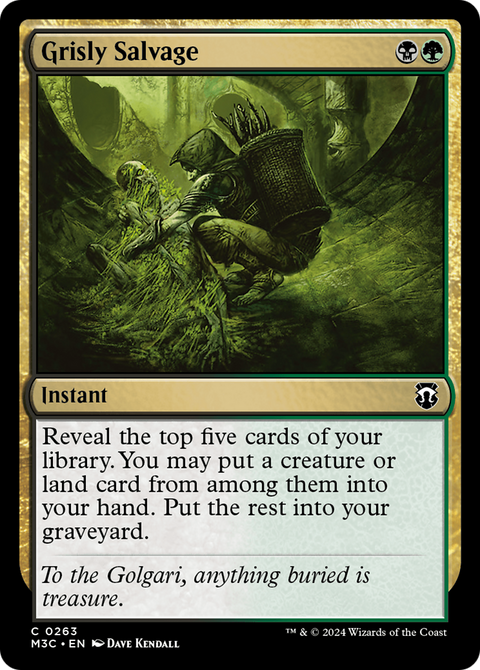 Grisly Salvage (M3C-263) - Modern Horizons 3 Commander