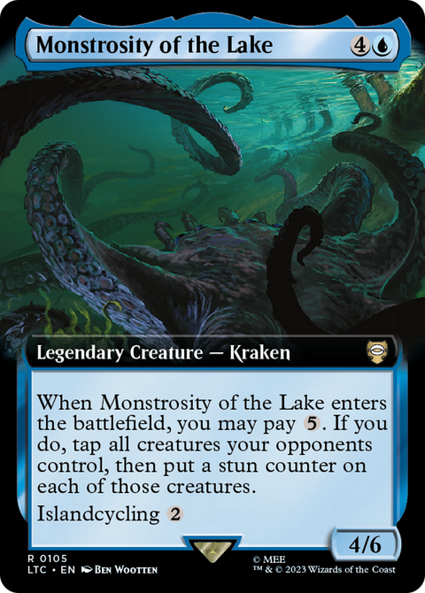 Monstrosity of the Lake (Extended Art) (LTC-105) - Tales of Middle-earth Commander: (Extended Art)