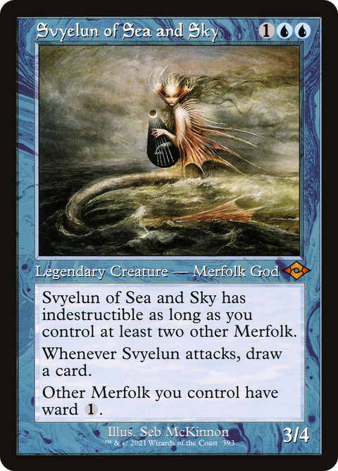 Svyelun of Sea and Sky (Retro Frame) (MH2-393) - Modern Horizons 2 Foil