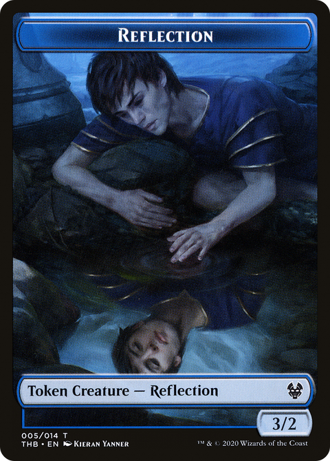 Reflection Token (THB-005) - Theros Beyond Death Tokens Foil