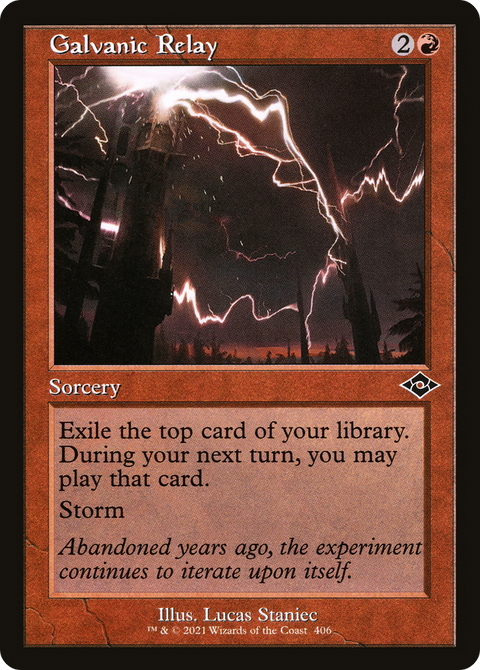 Galvanic Relay (Retro Frame) (MH2-406) - Modern Horizons 2