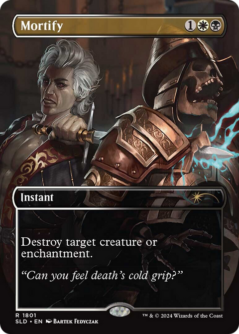 Mortify (SLD-1801) - Secret Lair Drop (Borderless) Foil
