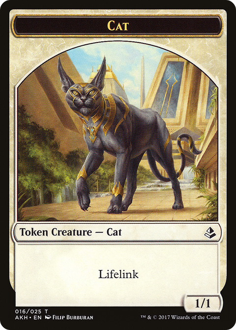Cat Token (AKH-016) - Amonkhet Tokens Foil