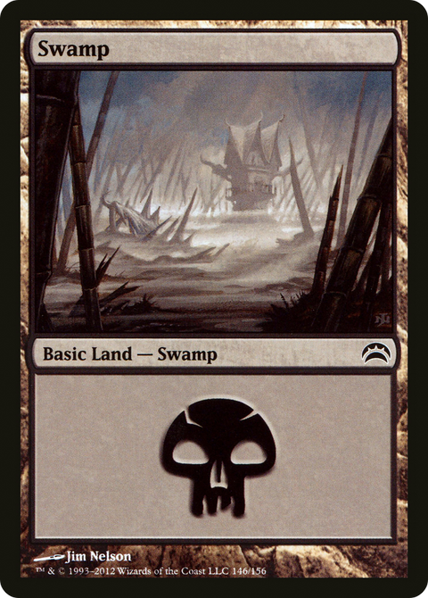 Swamp (146) (PC2-146) - Planechase 2012 Foil