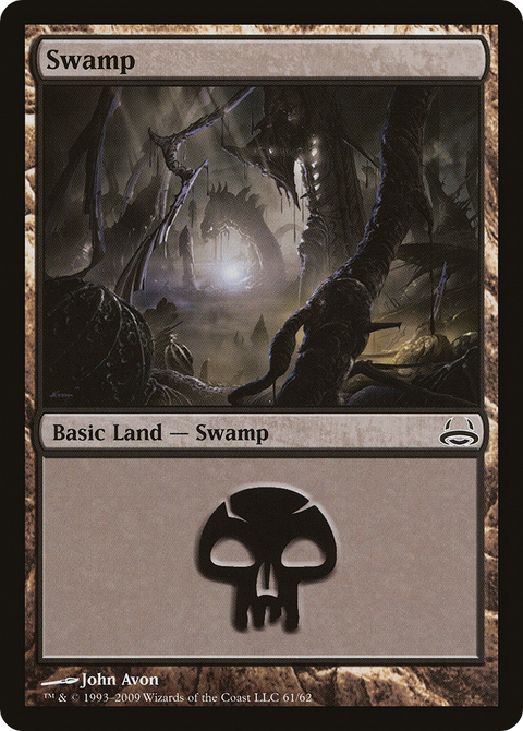 Swamp (61) (DDC-061) - Duel Decks: Divine vs. Demonic