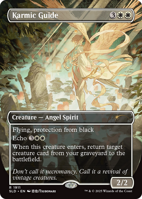 Karmic Guide (SLD-1911) - Secret Lair Drop (Borderless) Foil